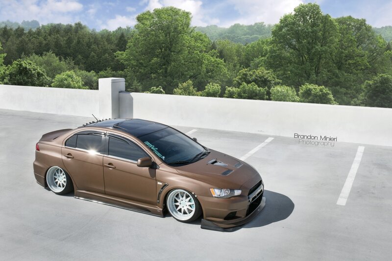 Bronze Sedan Car — Brown, Calm