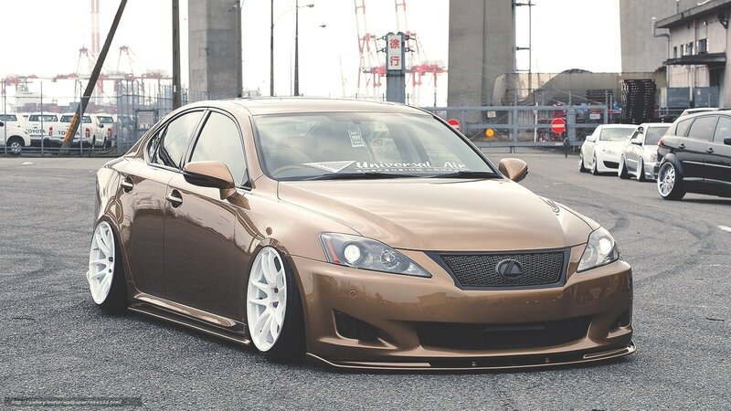 Bronze Sedan Car — Brown, Industrial