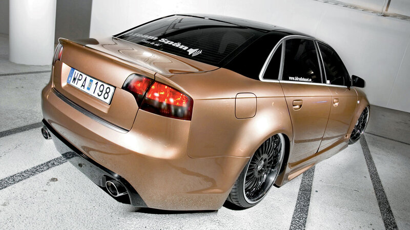 Bronze Sedan Car