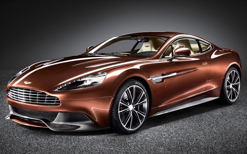 Bronze Sports Car — Brown, Dramatic, Photograph