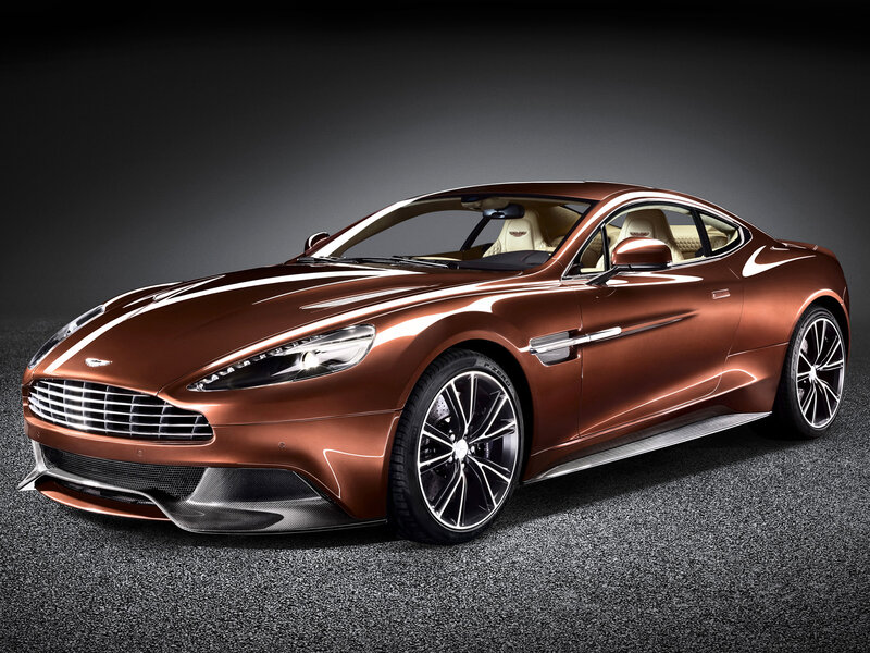 Bronze Sports Car — Brown, Dramatic