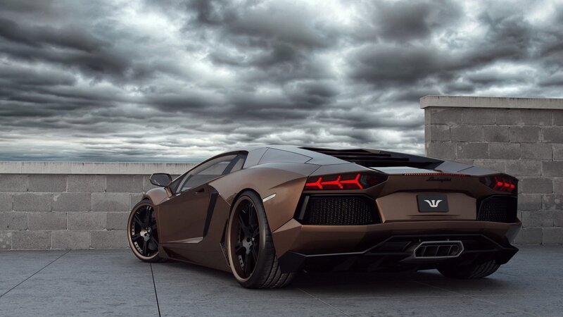 Bronze Sports Car — Gray