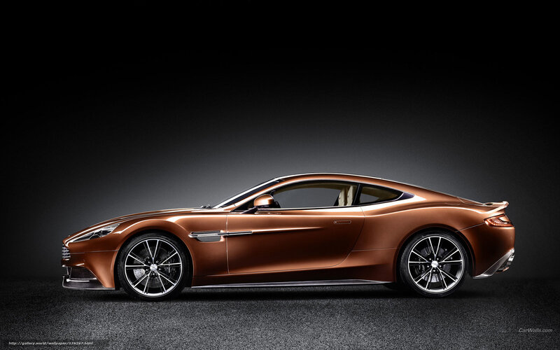 bronze sports car side profile