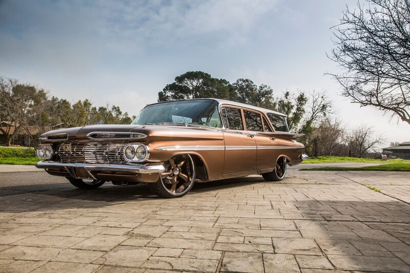 Bronze Station Wagon