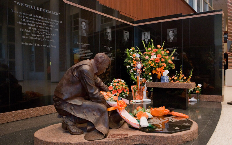 Bronze Statue at Memorial