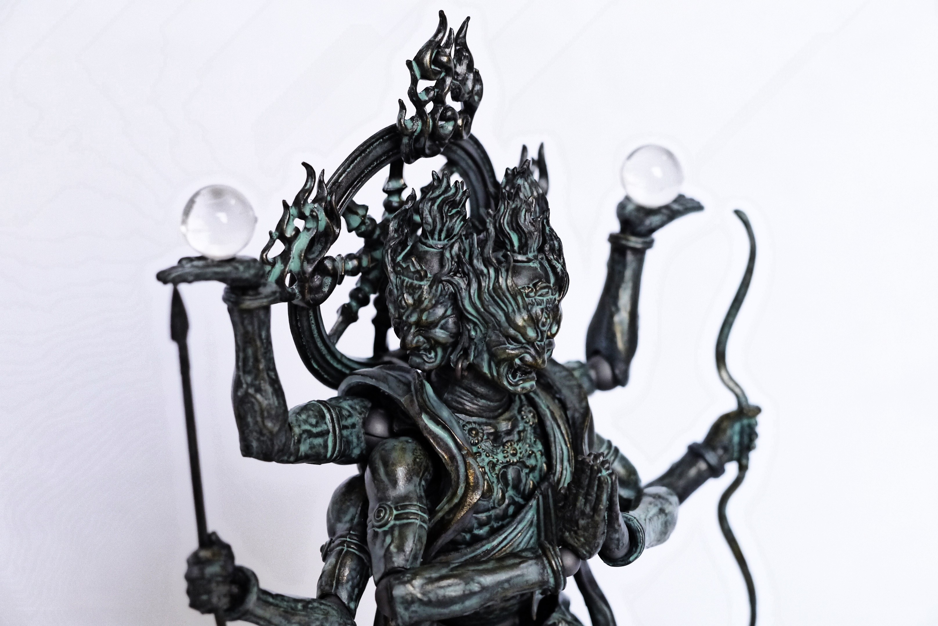Bronze statue of a deity
