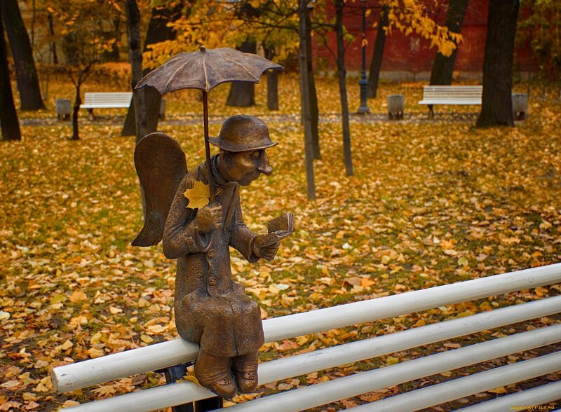 Bronze Statue of Angel
