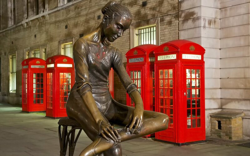 Bronze Statue of Ballerina