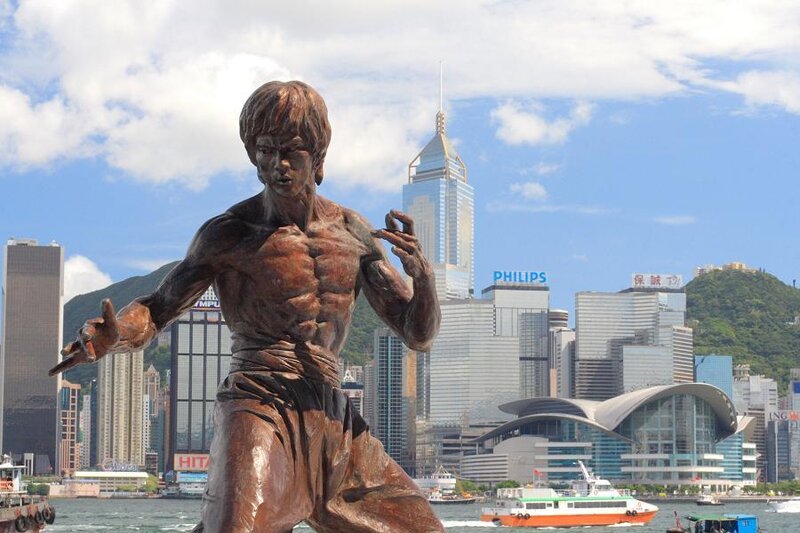 Bronze Statue of Martial Artist