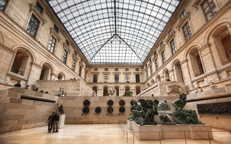 Bronze Statues in Museum