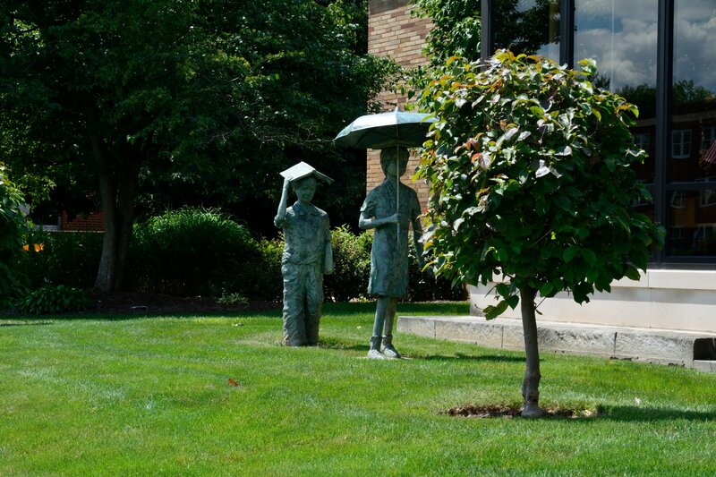 Bronze Statues of Children