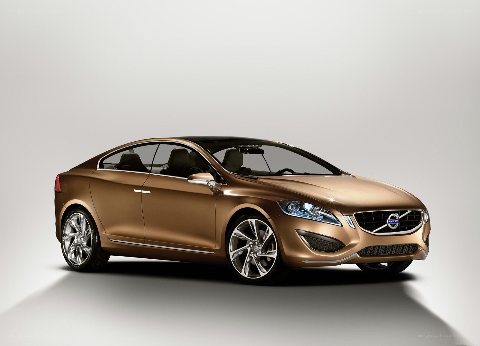 Bronze Volvo Concept Car