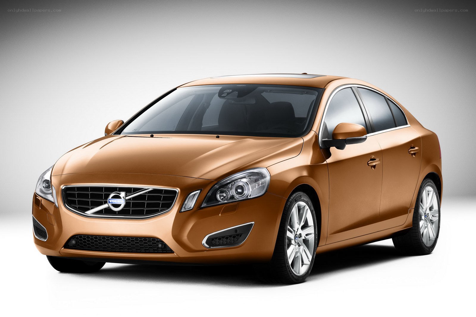 Bronze Volvo S60 sedan