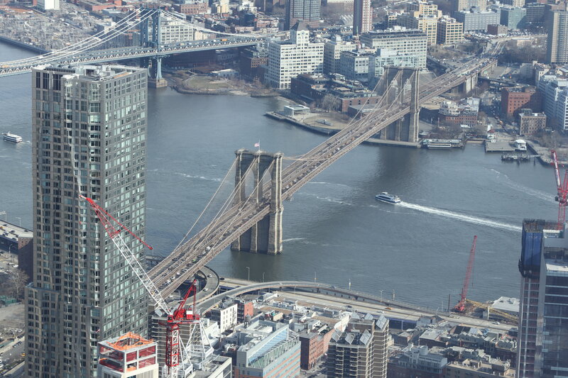 Brooklyn Bridge and Manhattan