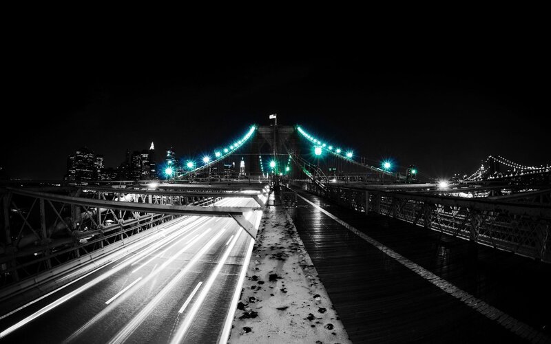 Brooklyn Bridge at night