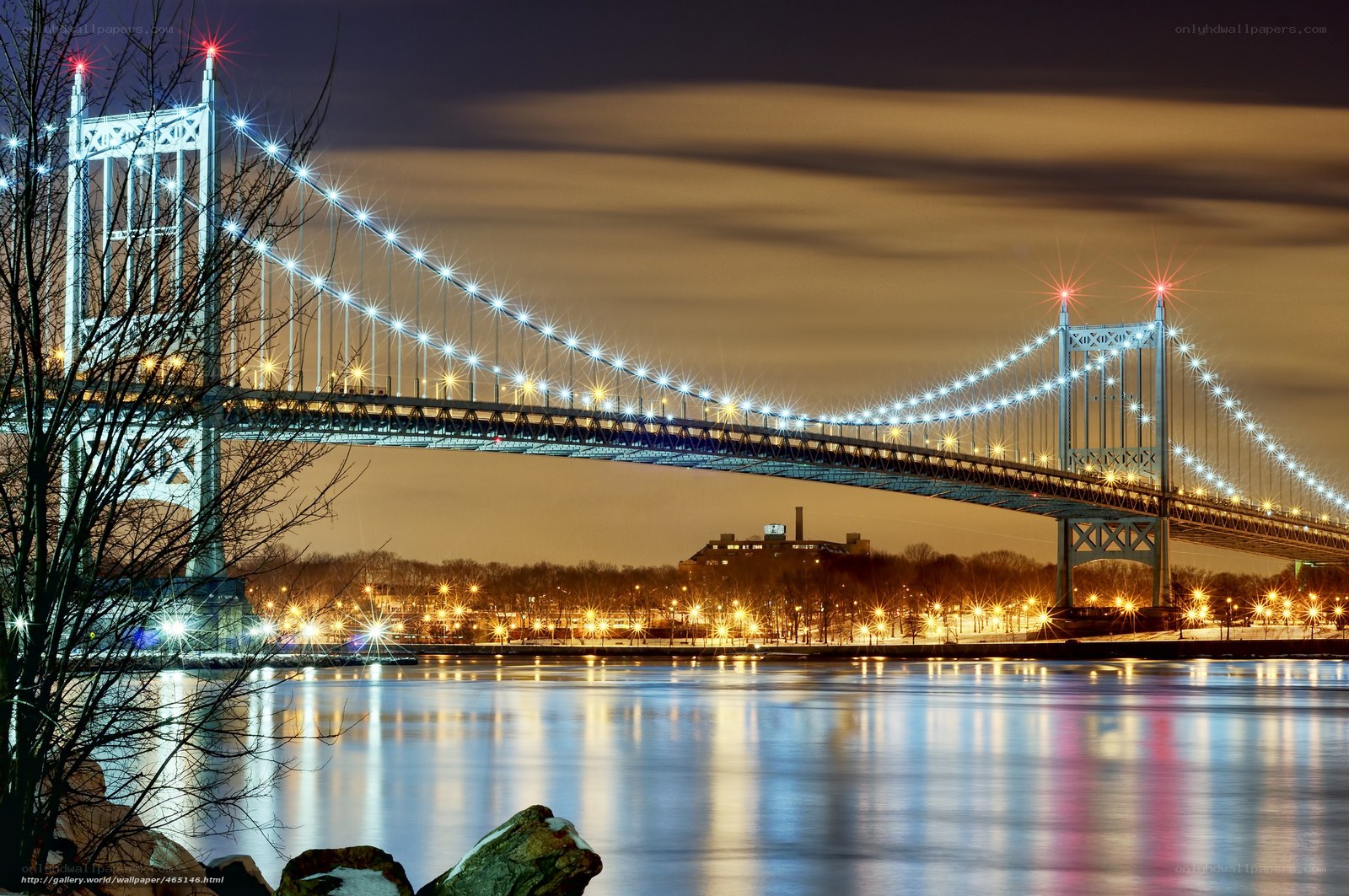 Brooklyn Bridge at night