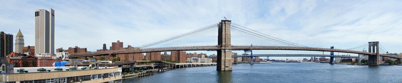 Brooklyn Bridge — Blue, Calm