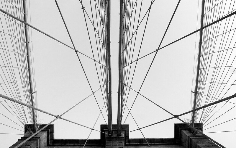 Brooklyn Bridge cable structure