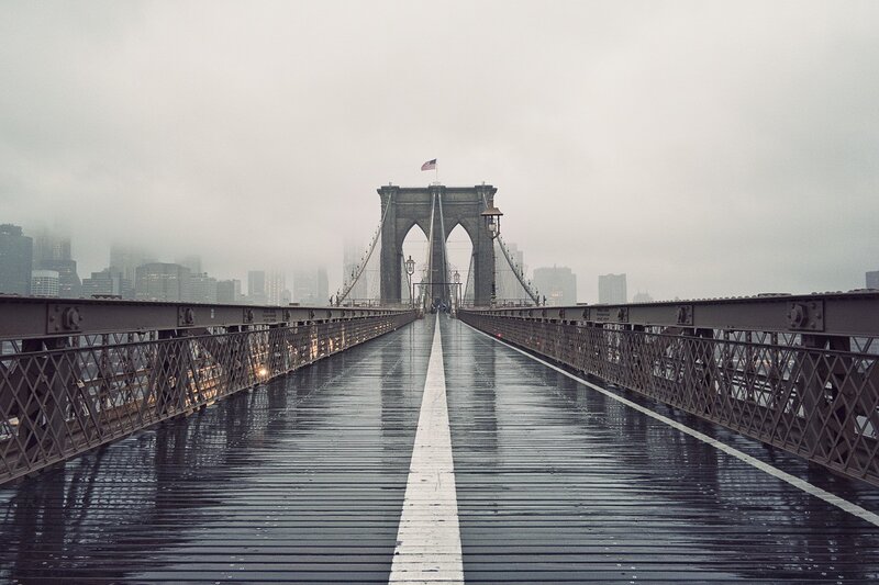 Brooklyn Bridge — Gray, Moody