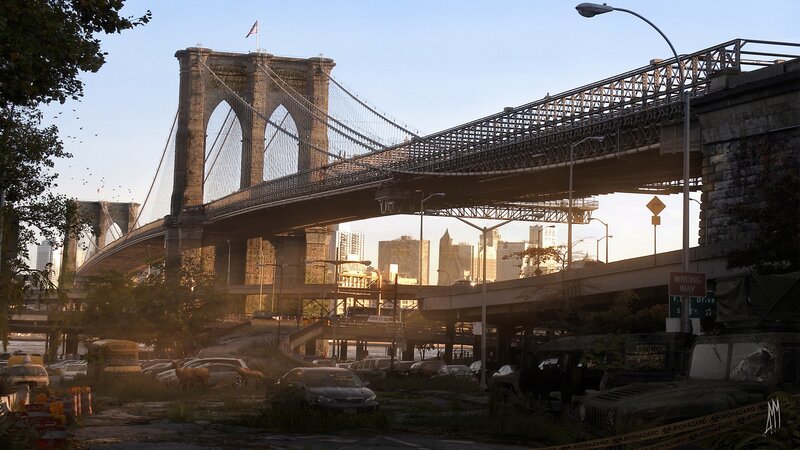 Brooklyn Bridge Ruins