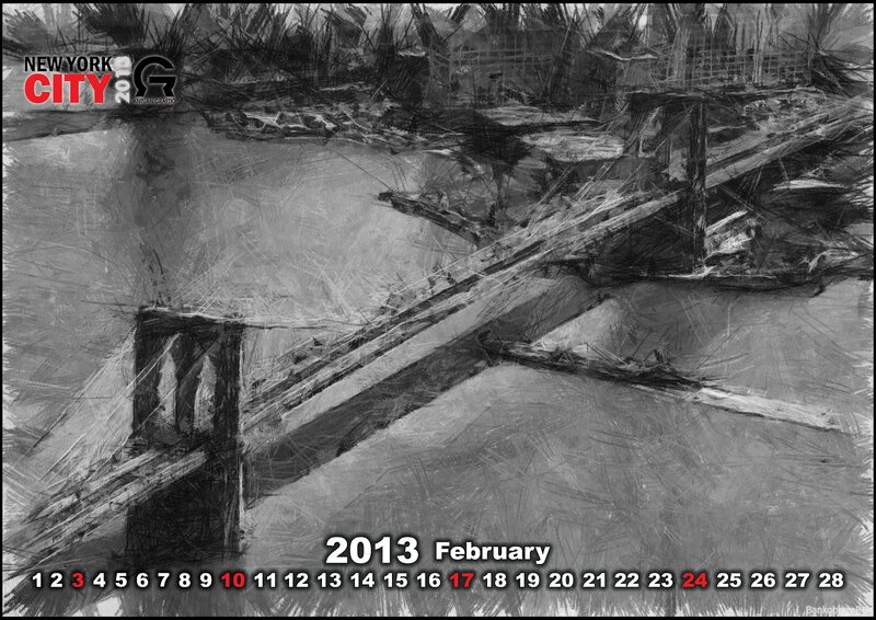 Brooklyn Bridge Sketch