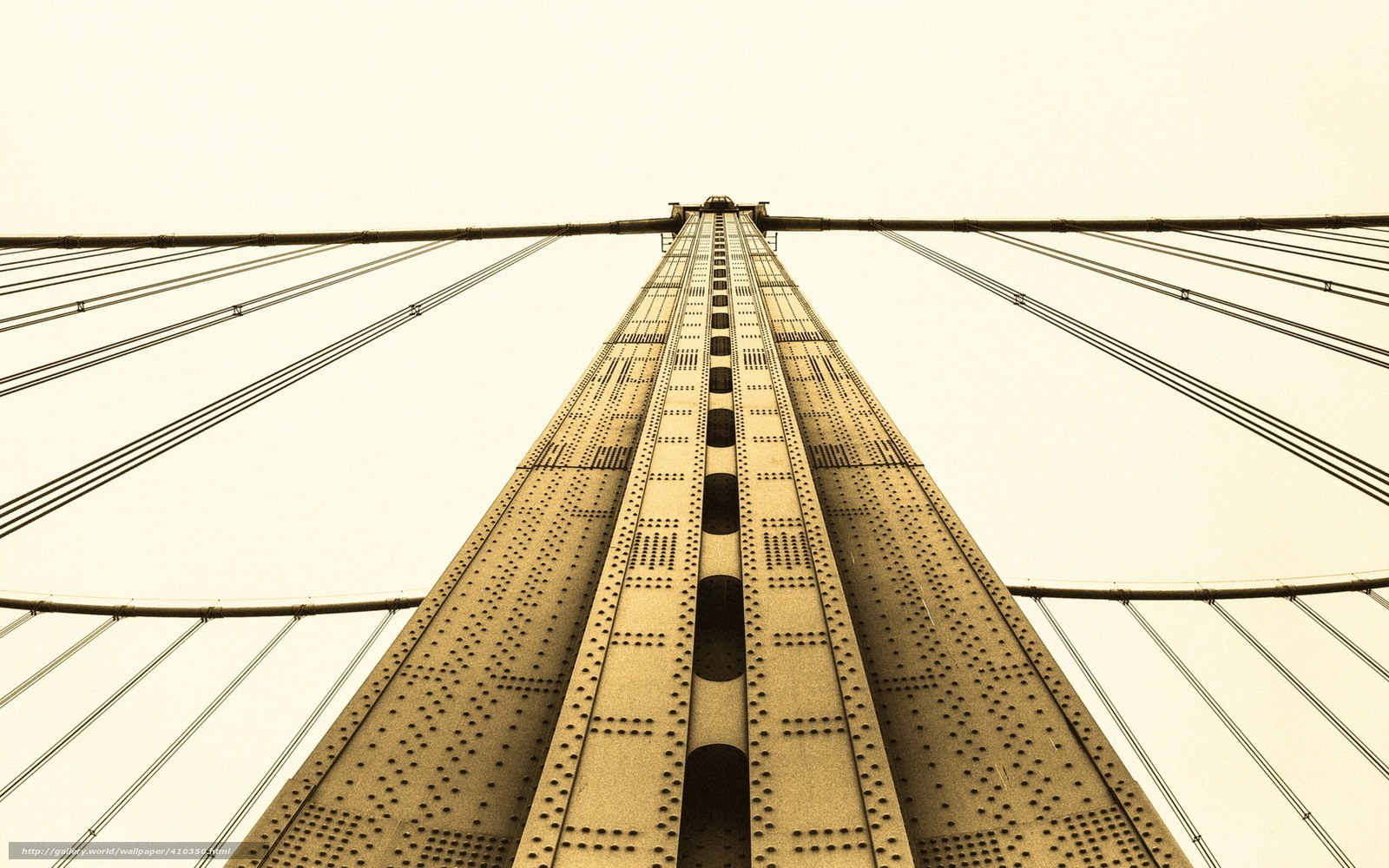 Brooklyn Bridge tower view
