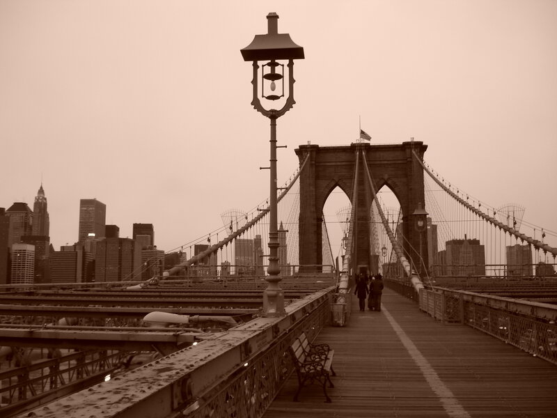Brooklyn Bridge Walkway