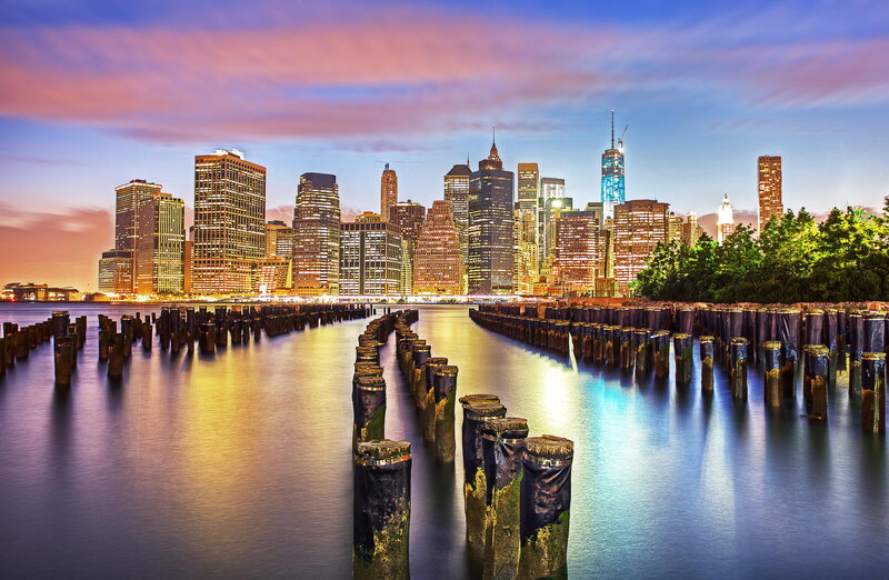 Brooklyn Skyline at Dusk