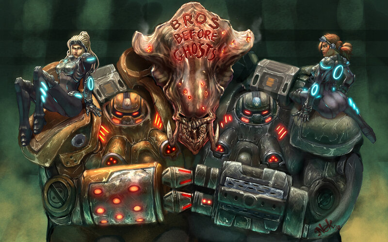 Bros Before Ghosts artwork