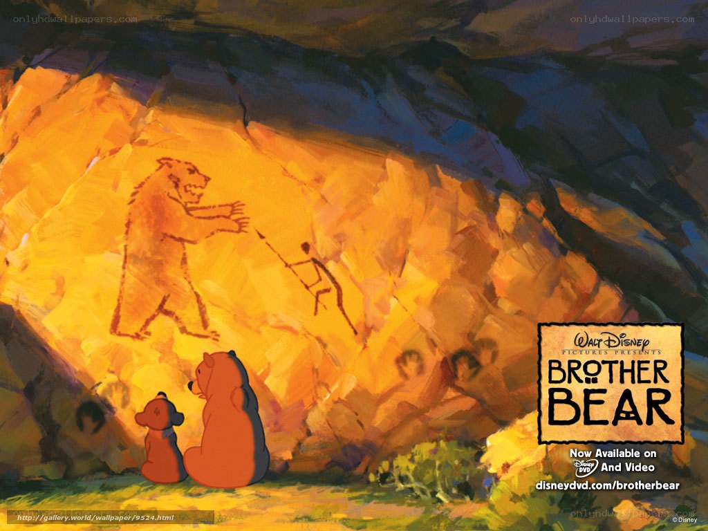 Brother Bear cave art scene