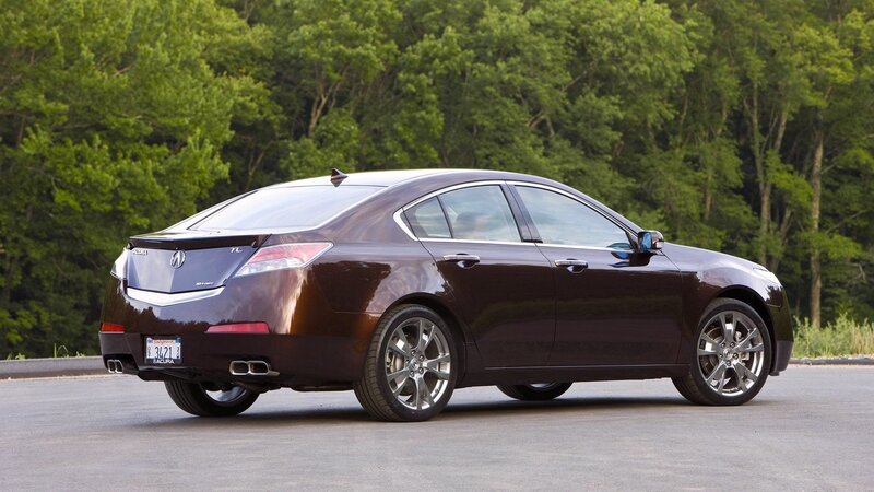 Brown Acura Tl Sedan — Calm, Afternoon, Photograph
