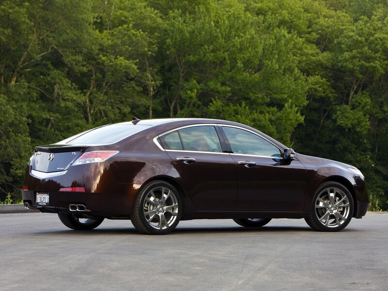 Brown Acura Tl Sedan — Calm, Afternoon
