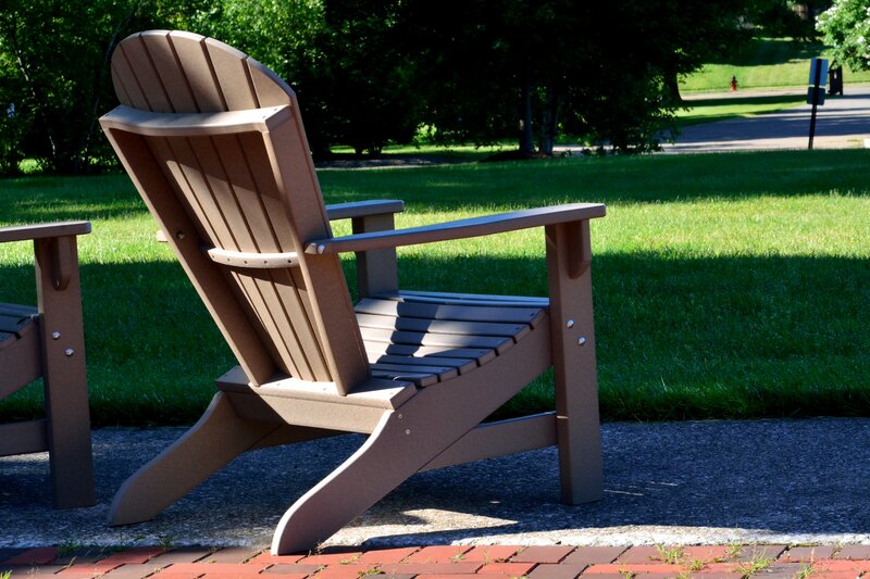 Brown Adirondack Chair