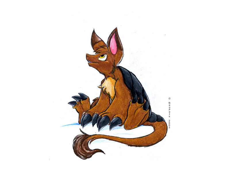 Brown and Black Creature