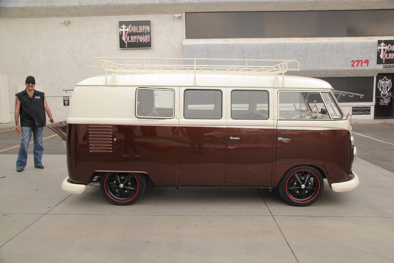 Brown and White Van — Neutral