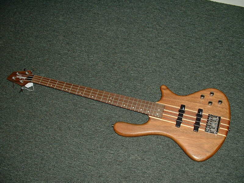 Brown Bass Guitar