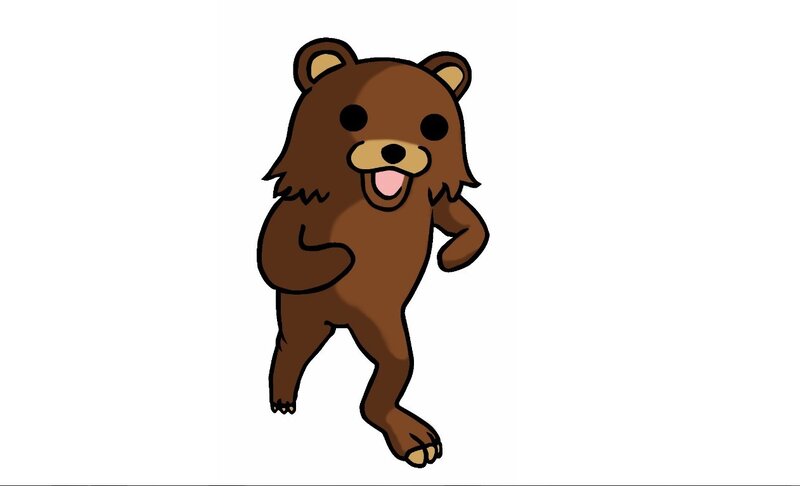 Brown Bear Character — Playful