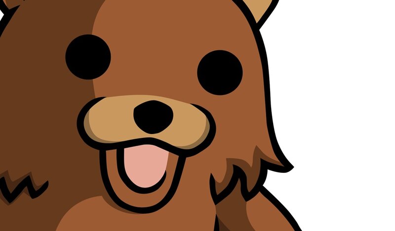 Brown Bear Face — Playful, Vector Art