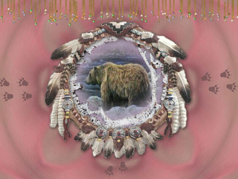 Brown Bear in Dreamcatcher