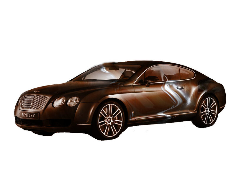 Brown Bentley Coupe