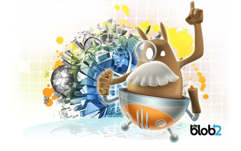 Brown Blob Character