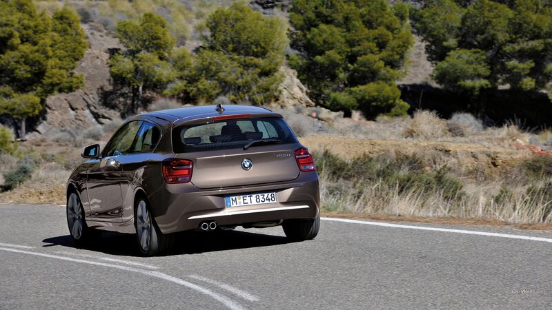 Brown BMW 1 Series