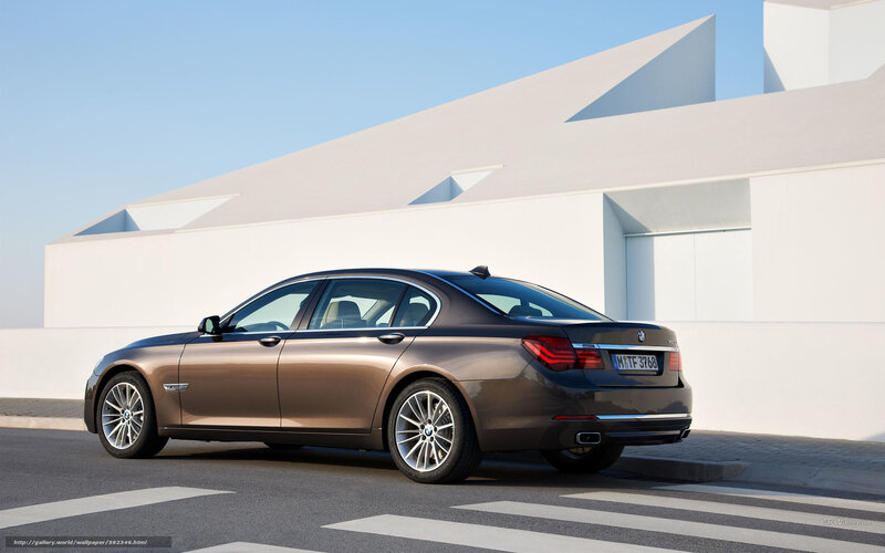 Brown Bmw 7-series — Serene