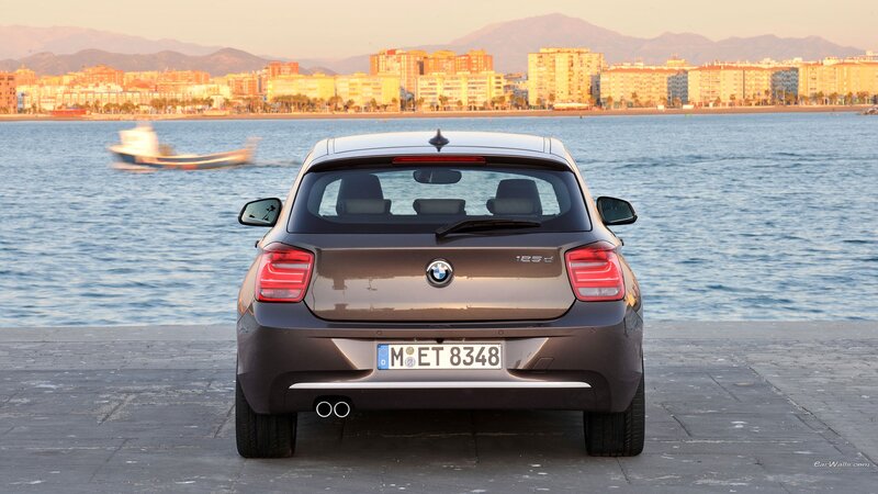 Brown Bmw Car — Gray