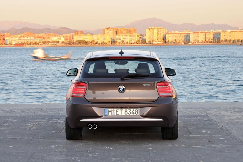 Brown BMW Hatchback — Gray