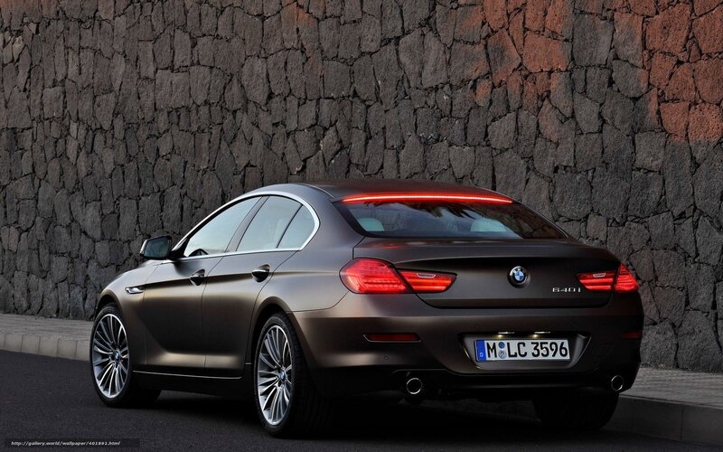 Brown Bmw Sedan — Dramatic