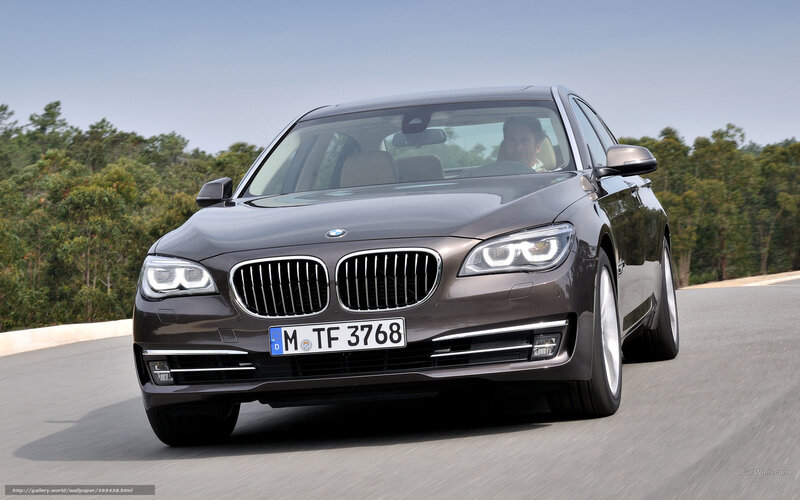Brown Bmw Sedan — Gray, Calm