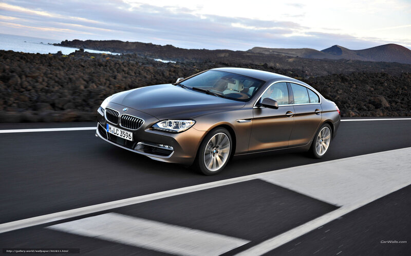 Brown Bmw Sedan — Gray, Dynamic