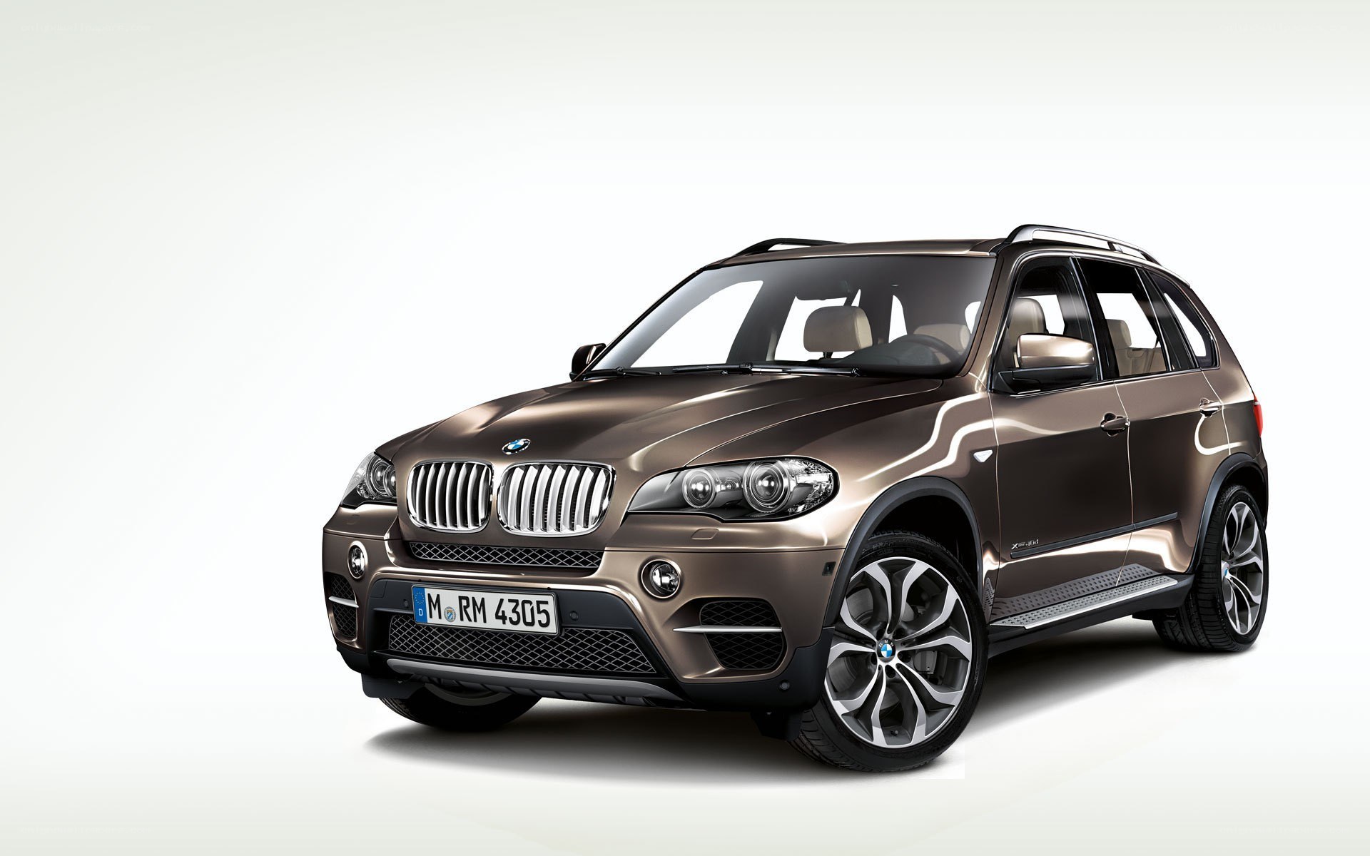 Brown BMW X5 SUV