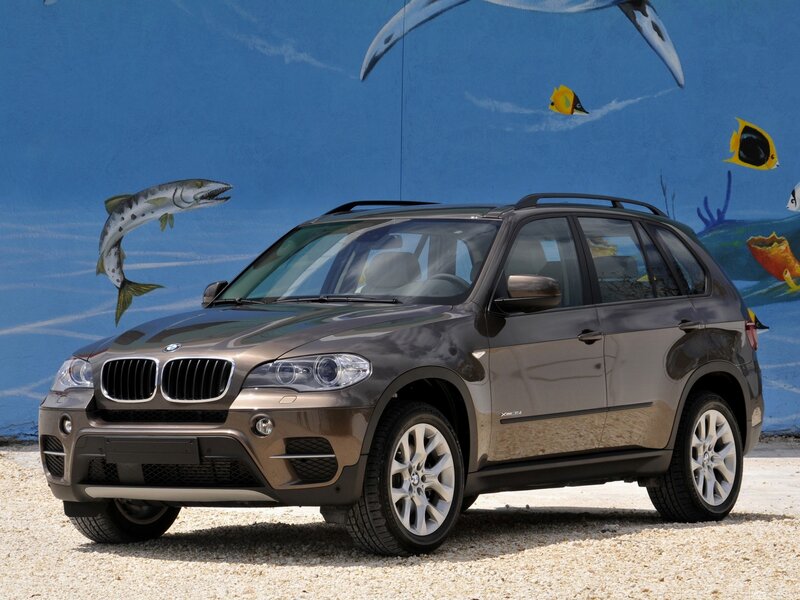 Brown BMW X5 SUV